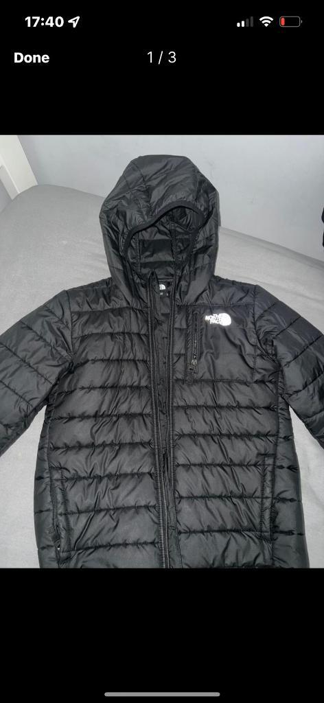 north face bubble coat junior